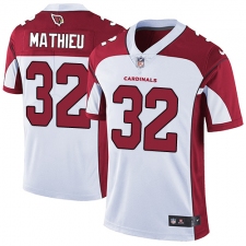 Men's Nike Arizona Cardinals #32 Tyrann Mathieu White Vapor Untouchable Limited Player NFL Jersey