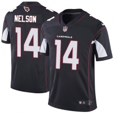 Men's Nike Arizona Cardinals #14 J.J. Nelson Black Alternate Vapor Untouchable Limited Player NFL Jersey