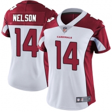 Women's Nike Arizona Cardinals #14 J.J. Nelson Elite White NFL Jersey