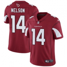 Youth Nike Arizona Cardinals #14 J.J. Nelson Red Team Color Vapor Untouchable Limited Player NFL Jersey