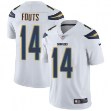 Youth Nike Los Angeles Chargers #14 Dan Fouts Elite White NFL Jersey