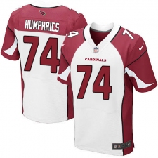 Men's Nike Arizona Cardinals #74 D.J. Humphries Elite White NFL Jersey