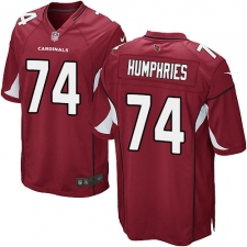 Youth Nike Arizona Cardinals #74 D.J. Humphries Game Red Team Color NFL Jersey
