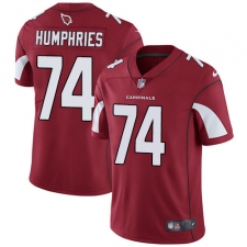 Youth Nike Arizona Cardinals #74 D.J. Humphries Red Team Color Vapor Untouchable Limited Player NFL Jersey