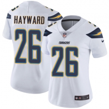 Women's Nike Los Angeles Chargers #26 Casey Hayward Elite White NFL Jersey