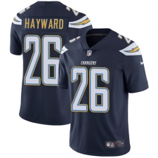 Youth Nike Los Angeles Chargers #26 Casey Hayward Elite Navy Blue Team Color NFL Jersey