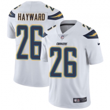Youth Nike Los Angeles Chargers #26 Casey Hayward Elite White NFL Jersey