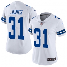 Women's Nike Dallas Cowboys #31 Byron Jones Elite White NFL Jersey