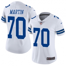 Women's Nike Dallas Cowboys #70 Zack Martin Elite White NFL Jersey