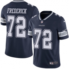 Youth Nike Dallas Cowboys #72 Travis Frederick Navy Blue Team Color Vapor Untouchable Limited Player NFL Jersey