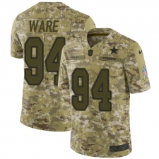 Youth Nike Dallas Cowboys #94 DeMarcus Ware Limited Camo 2018 Salute to Service NFL Jersey