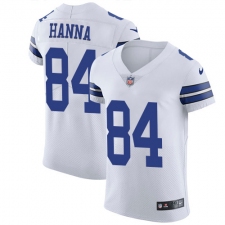 Men's Nike Dallas Cowboys #84 James Hanna Elite White NFL Jersey