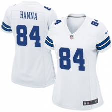 Women's Nike Dallas Cowboys #84 James Hanna Game White NFL Jersey