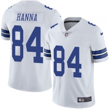 Youth Nike Dallas Cowboys #84 James Hanna White Vapor Untouchable Limited Player NFL Jersey