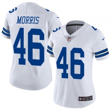 Women's Nike Dallas Cowboys #46 Alfred Morris Elite White NFL Jersey
