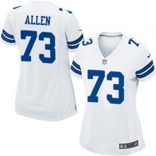 Women's Nike Dallas Cowboys #73 Larry Allen Game White NFL Jersey