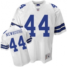 Reebok Dallas Cowboys #44 Robert Newhouse Authentic White Legend Throwback NFL Jersey