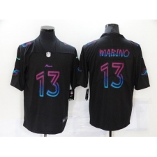 Men's Miami Dolphins #13 Dan Marino Black Nike City Player Limited Jersey