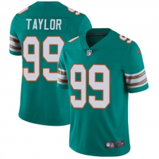 Youth Nike Miami Dolphins #99 Jason Taylor Elite Aqua Green Alternate NFL Jersey