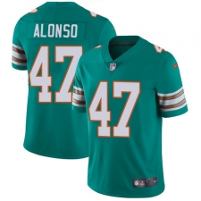 Youth Nike Miami Dolphins #47 Kiko Alonso Elite Aqua Green Alternate NFL Jersey
