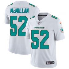 Men's Nike Miami Dolphins #52 Raekwon McMillan White Vapor Untouchable Limited Player NFL Jersey