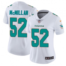 Women's Nike Miami Dolphins #52 Raekwon McMillan Elite White NFL Jersey