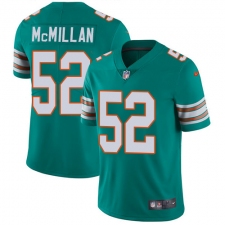 Youth Nike Miami Dolphins #52 Raekwon McMillan Elite Aqua Green Alternate NFL Jersey