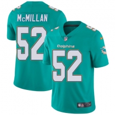 Youth Nike Miami Dolphins #52 Raekwon McMillan Elite Aqua Green Team Color NFL Jersey
