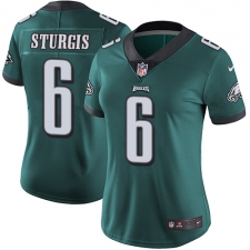 Women's Nike Philadelphia Eagles #6 Caleb Sturgis Midnight Green Team Color Vapor Untouchable Limited Player NFL Jersey
