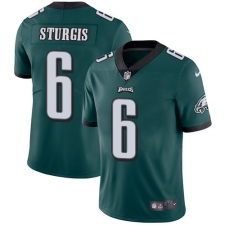 Youth Nike Philadelphia Eagles #6 Caleb Sturgis Midnight Green Team Color Vapor Untouchable Limited Player NFL Jersey