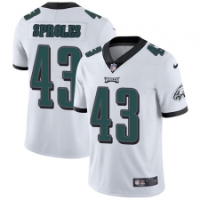 Youth Nike Philadelphia Eagles #43 Darren Sproles White Vapor Untouchable Limited Player NFL Jersey
