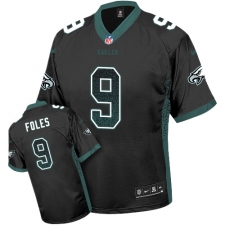Men's Nike Philadelphia Eagles #9 Nick Foles Limited Black Drift Fashion NFL Jersey