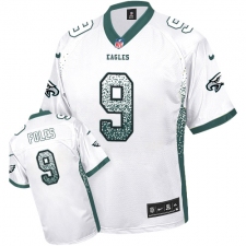 Men's Nike Philadelphia Eagles #9 Nick Foles Limited White Drift Fashion NFL Jersey
