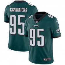 Men's Nike Philadelphia Eagles #95 Mychal Kendricks Midnight Green Team Color Vapor Untouchable Limited Player NFL Jersey
