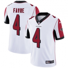 Youth Nike Atlanta Falcons #4 Brett Favre Elite White NFL Jersey