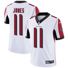 Men's Nike Atlanta Falcons #11 Julio Jones White Vapor Untouchable Limited Player NFL Jersey