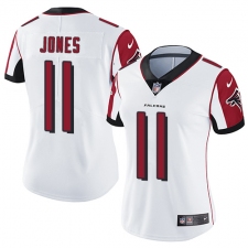 Women's Nike Atlanta Falcons #11 Julio Jones Elite White NFL Jersey