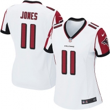 Women's Nike Atlanta Falcons #11 Julio Jones Game White NFL Jersey