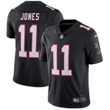 Youth Nike Atlanta Falcons #11 Julio Jones Elite Black Alternate NFL Jersey