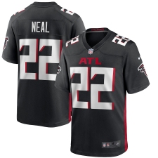 Men's Atlanta Falcons #22 Keanu Neal Nike Black Game Jersey