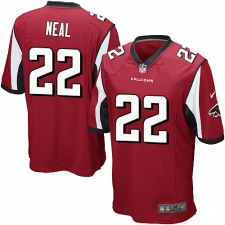 Youth Nike Atlanta Falcons #22 Keanu Neal Game Red Team Color NFL Jersey