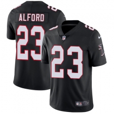 Youth Nike Atlanta Falcons #23 Robert Alford Elite Black Alternate NFL Jersey