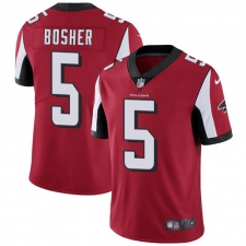 Youth Nike Atlanta Falcons #5 Matt Bosher Elite Red Team Color NFL Jersey