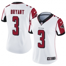Women's Nike Atlanta Falcons #3 Matt Bryant Elite White NFL Jersey