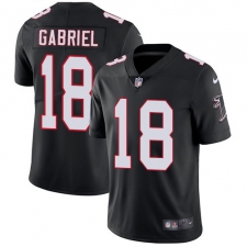 Youth Nike Atlanta Falcons #18 Taylor Gabriel Elite Black Alternate NFL Jersey