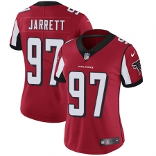 Women's Nike Atlanta Falcons #97 Grady Jarrett Elite Red Team Color NFL Jersey