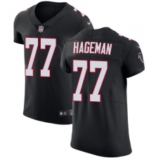 Men's Nike Atlanta Falcons #77 Ra'Shede Hageman Black Alternate Vapor Untouchable Elite Player NFL Jersey