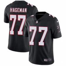 Men's Nike Atlanta Falcons #77 Ra'Shede Hageman Black Alternate Vapor Untouchable Limited Player NFL Jersey