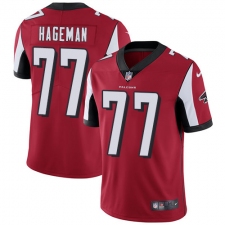 Men's Nike Atlanta Falcons #77 Ra'Shede Hageman Red Team Color Vapor Untouchable Limited Player NFL Jersey