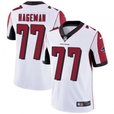 Men's Nike Atlanta Falcons #77 Ra'Shede Hageman White Vapor Untouchable Limited Player NFL Jersey
